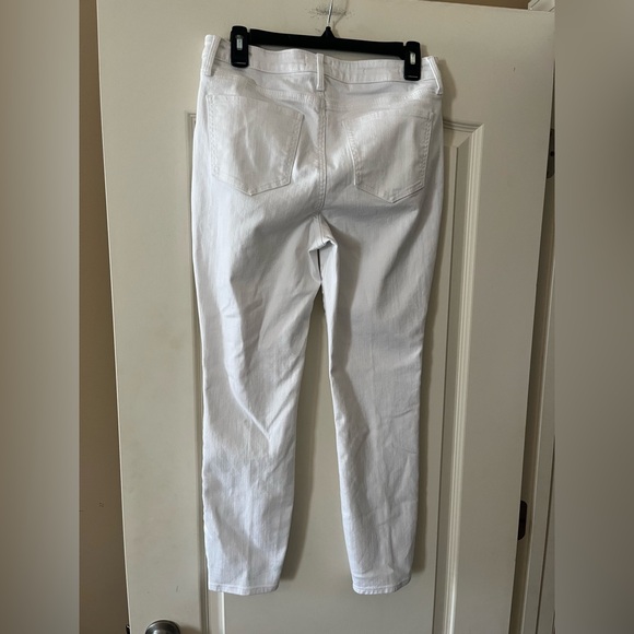 NYDJ Women's White Jeans “Ami Skinny” Lift Tuck Style size 6 - Picture 6 of 16